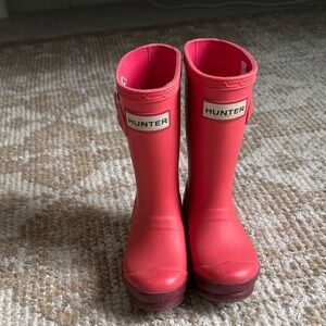 Kids hunter boots